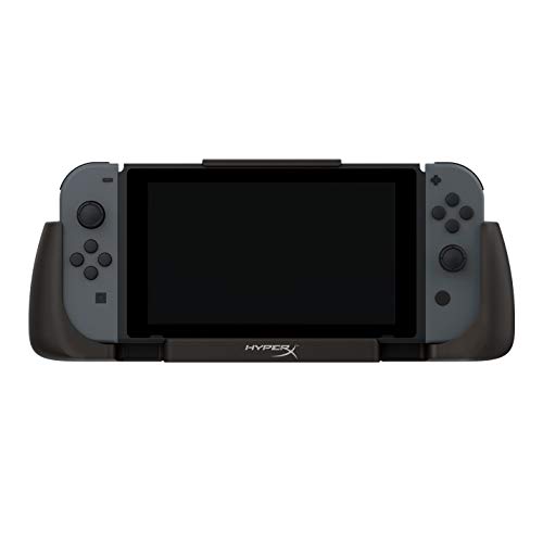 Carregador HYPERX ChargePlay Clutch (Nintendo Switch - USB-C - Preto) HyperX - Adaptadores de energia e carregadores - usb-c, preto, nintendo switch, visor LED, interior