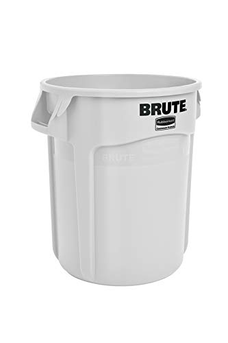 Caixote do Lixo RUBBERMAID 2620 BRUTE (Capacidade: 75.7 L - Material: Plástico) Rubbermaid - Lixeiras e cestos de lixo - 75.7 L, plástico, manual, branco