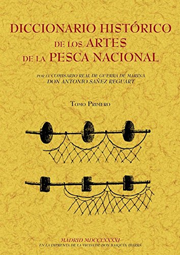 Livro Diccionario Histórico De Los Artes De La Pesca Nacional de José María González Fernández (Espanhol) EDITORIAL MAXTOR - Livros - histórico, pesca nacional, atavíos