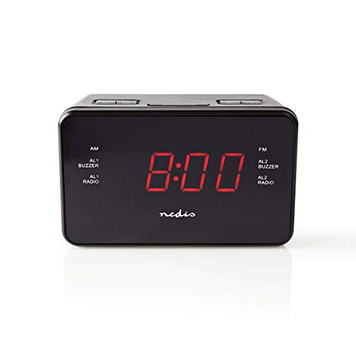 Rádio Despertador Digital Led Nedis (Recondicionado Como Novo) NEDIS - Radios - led, digital, despertador