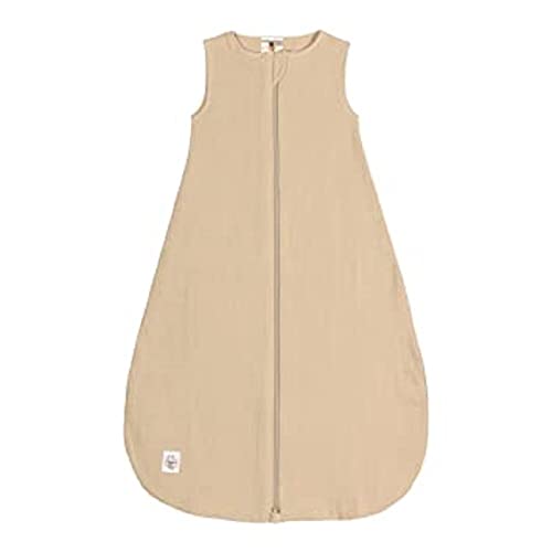 Saco Cama LASSIG Summer Nature (Algodão - Bege - 74 x 80 cm) Lässig - Roupa de dormir para bebês e crianças pequenas - algodão, ajustável, elástico, 74x80 cm