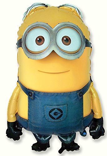 Balão BALLONIM Minions Dave (86cm) (Idade Mínima: 3 anos) Grabo - Balões - 86cm, vinil resistente, preenchível, Minions Dave