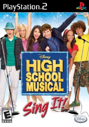 Jogo PS2 High School Musical (Música - Espanhol) Atari - Software de jogos de vídeo - música, personalizável, modo história, karaoke
