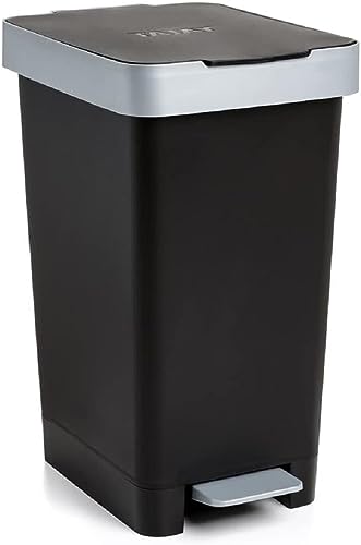 Caixote do Lixo TATAY Smart (25 L - Preto) TATAY - Lixeiras e cestos de lixo - 2,5 l, preto, smart