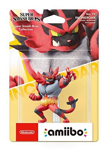 Figura NINTENDO Super Smash Bros. Incineroar (Super Smash Bros) Nintendo - Acessórios para consoles de videogame - Super Smash Bros, incineroar, amiibo