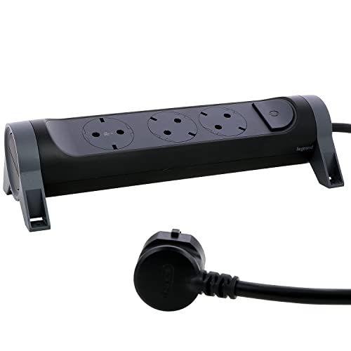 Extensão Elétrica LEGRAND 694528 (3 Tomadas) Legrand - Fios e cabos elétricos - 3 tomadas, extensão elétrica