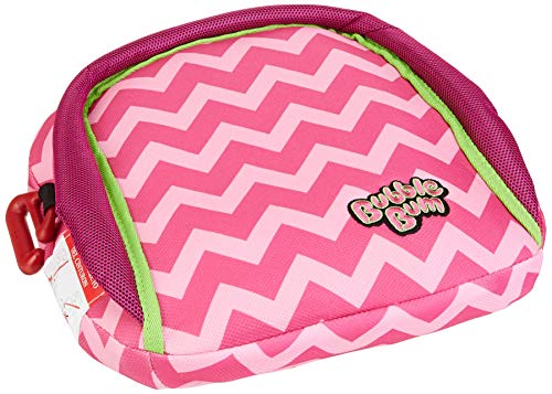 BubbleBum Pink Chevron Rosa Cadeira de bebé sem costas para carro BubbleBum - Móveis para bebês e crianças pequenas - cadeira de bebé, sem costas, elastano, rosa