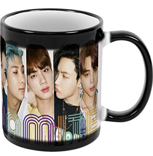 Caneca Mágica 4GIFTSAKE Bts Dynamite Preto 4GIFTSAKE - Canecas - 300 ml, cerâmica, BTS Dynamite