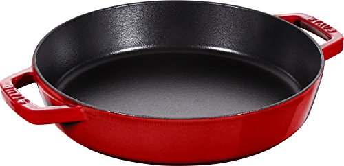 Frigideira para Churrasco Staub 1313406 | Vermelho (Acessórios de cozinha) STAUB - Panelas de paella - vermelho, ferro fundido, indução