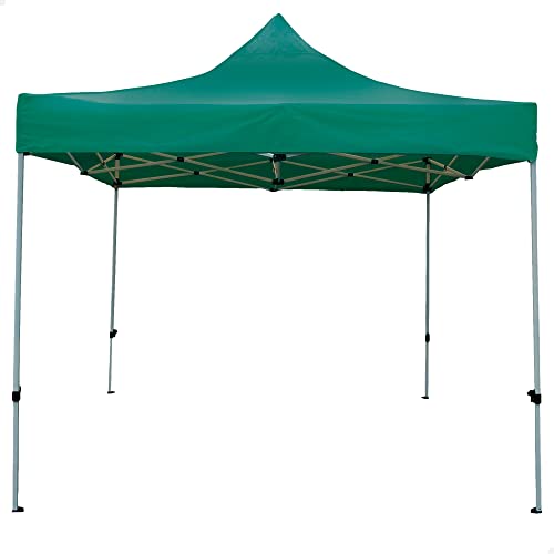 Pérgola AKTIVE para Jardim (Verde - 3x3 m) AKTIVE - Arcos de jardim, treliças, caramanchões e pérgulas - verde, 3x3 m, altura ajustável, resistente