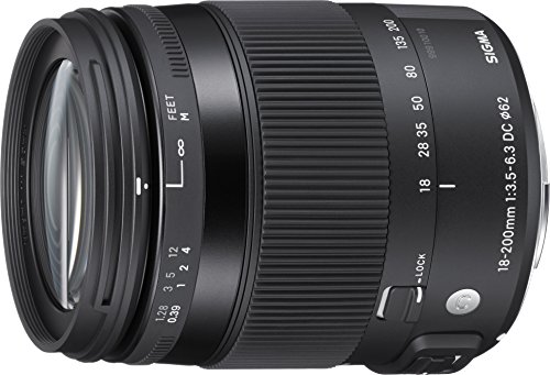 Objetiva Sigma AF 18-200mm F3.5-6.3 DC OS HSM para Sony Alpha Sigma - Lentes de câmera - sigma, af 18-200mm, f3.5-6.3 dc os hsm, Sony Alpha