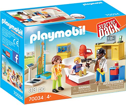 Playmobil Starterpack - Kinderarztpraxis (Spielzeug) PLAYMOBIL - Conjuntos de brinquedos - playmobil, starterpack, kinderarztpraxis, joguetes, criança, dores de barriga