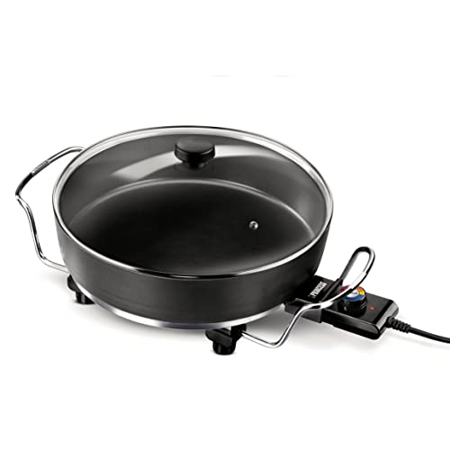 Princess 162367 Máquina de Cozinha a Vapor 3 em 1 Preto Princess - Frigideiras elétricas & woks - 6 L, 3 em 1, preto, 2000 W