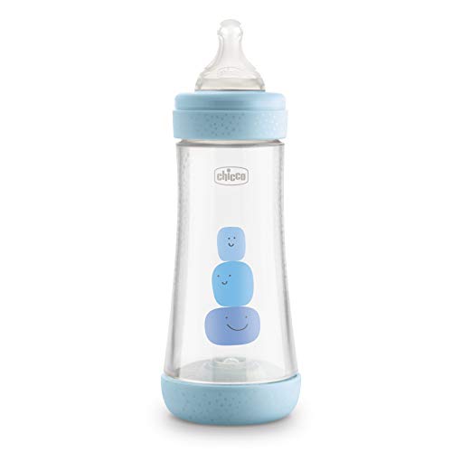 Biberão CHICCO Natural Feel (Azul - 6+ meses) Chicco - Biberões - ergonômico, natural, 6 meses
