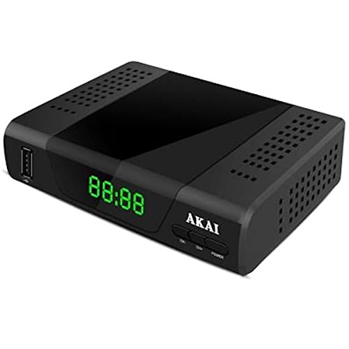 Akai Zap26510K Decodificador e Gravador de TV Preto AKAI - Áudio - decodificador, gravador de tv, preto