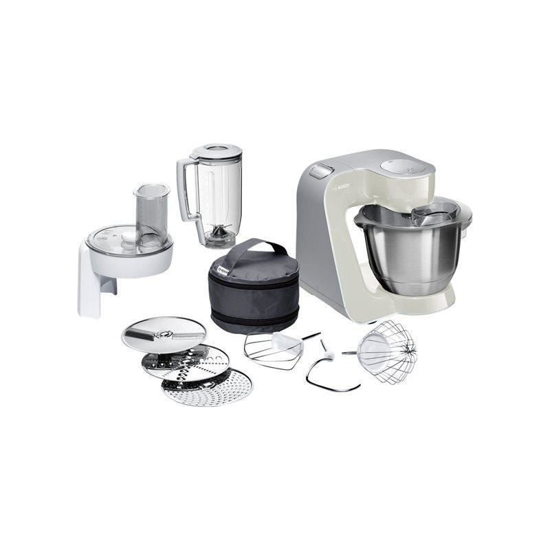 Robô de Cozinha Bosch MUM58L20 | Preto (Preparação de Alimentos a Frio) Bosch - Batedeiras e liquidificadores - 3,9l, 1000W, velocidades variáveis, 7 velocidades