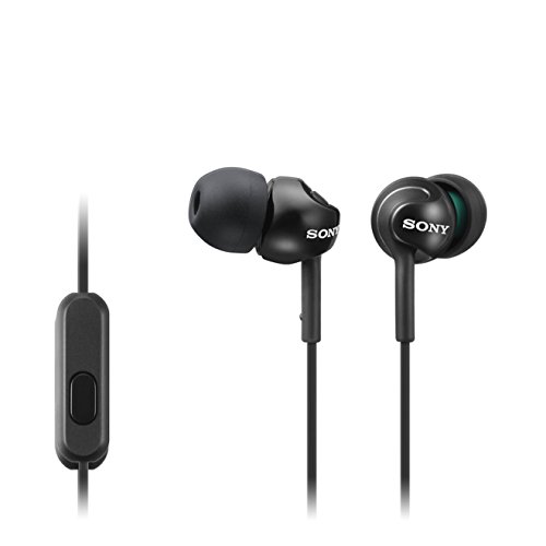 Auriculares com Fio SONY MDR-EX110 (In Ear - Microfone) Sony - Fones de ouvido e headsets - auriculares, fio, sony, mdr-ex110, in ear, microfone
