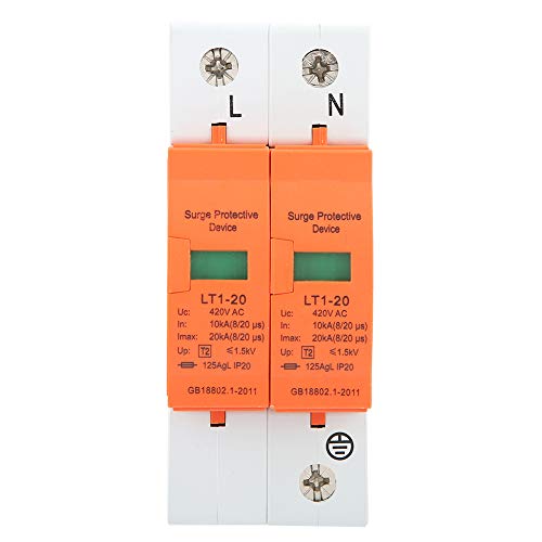 Protetor de sobrevoltagem JADESHAY 2P10KA-20KA420V Jadeshay - Dispositivos de proteção contra surtos - protetor, sobrevoltagem, jadeshay, 2p10ka-20ka420v