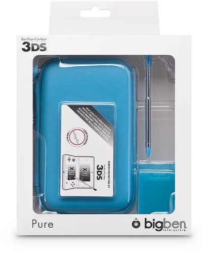 Capa Nintendo 3DS Pure V2 (3DS - Preto e Branco) BIGBEN - Downloads de música digital - capa, nintendo 3ds, pure v2, preto e branco, translúcido, stylus