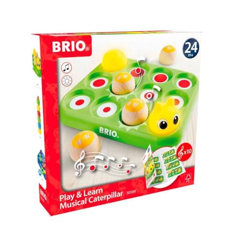 Brinquedo sobre Rodas CHENILLE JOUET Musical (3 anos) BRIO - Brinquedos de atividade para bebês - música, 3 anos, conceitos básicos, melodias