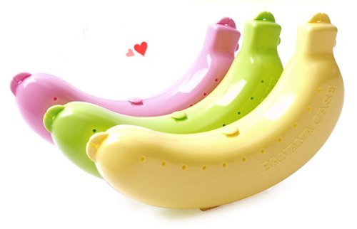 Nesa Ltd. BANANA CASE LUNCH BOX PROTECTOR CONTAINER HOLDER CARRIER STORAGE Nesa Ltd - Cozinha & sala de jantar - caixa de almofadas, protetor, transportador, armazenamento