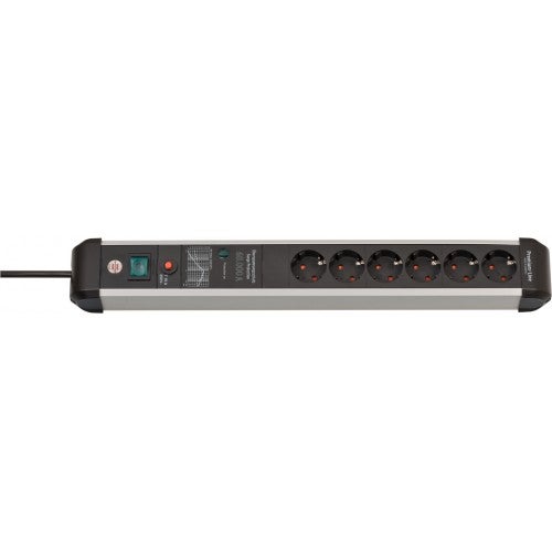Extensão Elétrica BRENNENSTUHL 1391010600 Brennenstuhl - Fios e cabos elétricos - 6 tomas, 3500 w, 3 metros, sobretensão