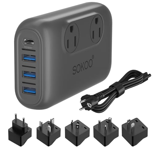 Transformador SOKOO Voltage Converter Step Down 220V to 110V WERPOWER - Cabos - transformador, sokoo, converter, 220v, 110V