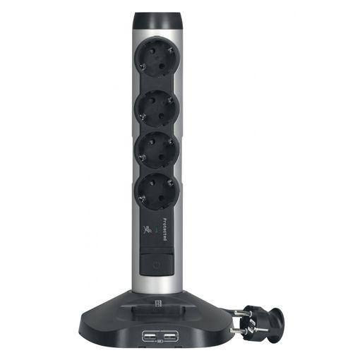 Extensão Elétrica LEGRAND 1G111000022 (4 Tomadas) Legrand - Fios e cabos elétricos - extensão elétrica, legrand, 1g111000022, 4 tomadas