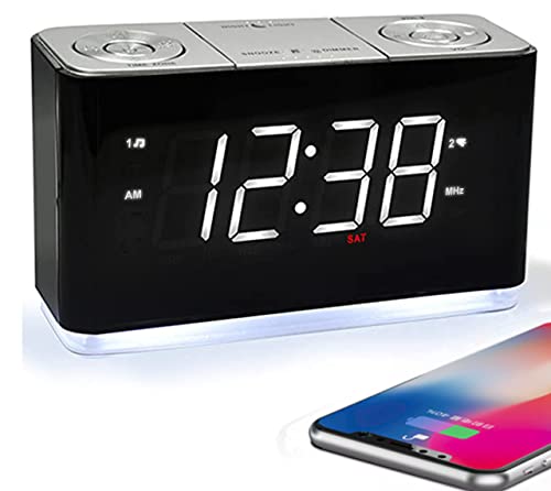 Relógio Despertador iTOMA Bluetooth com Luz Noturna e Controlo de Som (Recondicionado Como Novo) iTOMA - Radios - bluetooth, luz noturna, controlo som, alarma dupla, porto usb