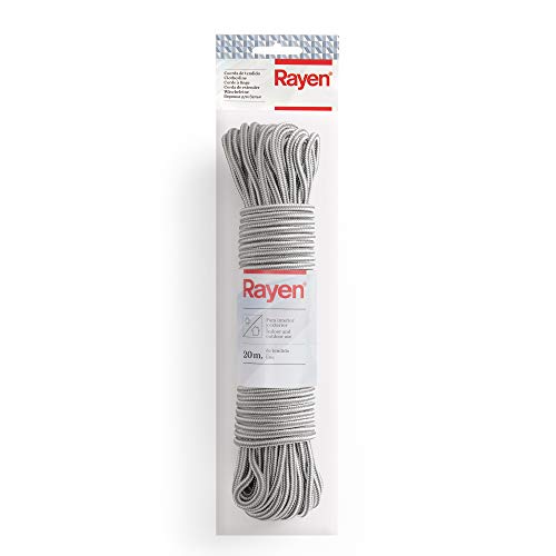 Cordão de nylon para cabos 20m (Recondicionado Como Novo) Rayen - Secadores e cabides - 20m, resistente, durável, meteorologia
