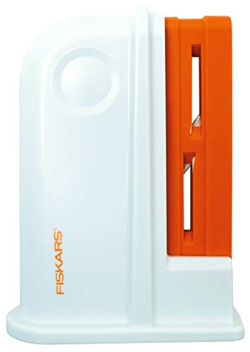 Afiador de Tesouras FISKARS Universal (Laranja) Fiskars - Ferramentas - universal, tesouras, laranja, ajustável