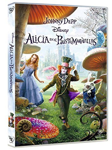 DVD Alicia En El País De Las Maravillas (Edição em Espanhol) WALT DISNEY - Dvds e vídeos - dvd, alicia, país das maravilhas, edição em espanhol