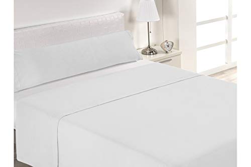 Conjunto de Lençóis SABANALIA Branco (140x200cm) SABANALIA - Roupa de cama e cama - 140x200cm, branco, funcional