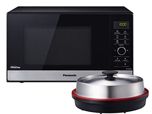 Micro-ondas PANASONIC NN-GD38HSGTG (23 L - Com Grill - Inox) Panasonic - Fornos de microondas - 2,3 L, grill, inox