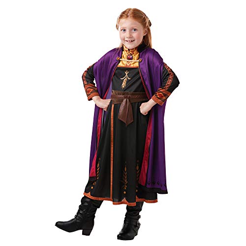 Fato de Menina RUBIES Star Wars Classic Rey (Tam: 3-4 anos) Hisab Joker - Fantasias - vestido, capa, veludo preto, amarelo, broche
