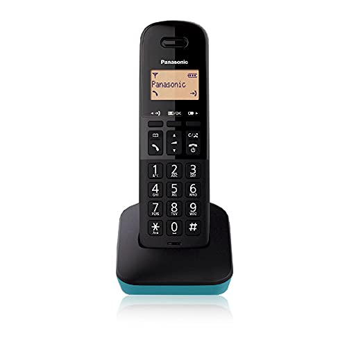 Telefone sem fio PANASONIC KX-TGB610JT Preto, azul Panasonic - Telefonia - sem fio, preto, azul, secretária