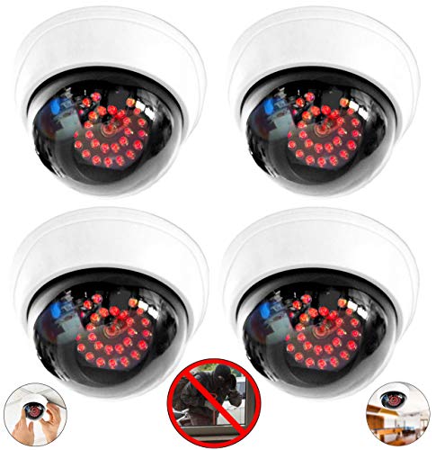 Câmara de Segurança CECOTEC Falsa com Leituras O&W Security - Câmeras de vigilância - câmara de segurança, leitura cartão sd, microsd, lente integrada, luz intermitente