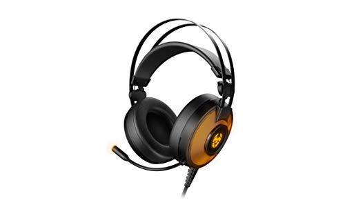 Auscultadores Gaming KROM Kayle (Com fio - Com Microfone - Preto) Krom - Fones de ouvido e headsets - com fio, com microfone, preto