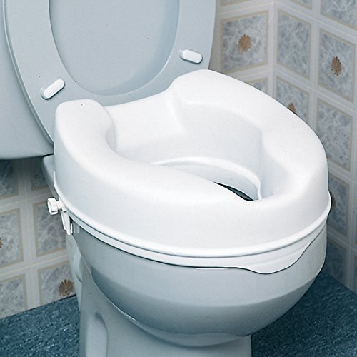 Acessório para WC TECNOLOGICA Elevador de Assento (Branco) AYUDAS DINAMICAS - Almofadas - elevador, fixo, aço inoxidável