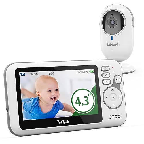 Intercomunicador para Bebé TAKTARK (4.3'' - Até 300 m) TakTark - Termopares e termopilhas - intercomunicador, bebé, taktark, 4.3 polegadas, 300 metros