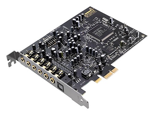 Placa de Som CREATIVE LABS Sound Blaster Audigy Rx CREATIVE - Placas e adaptadores de áudio - 5.1 canais, pcie, som cristalino, computador