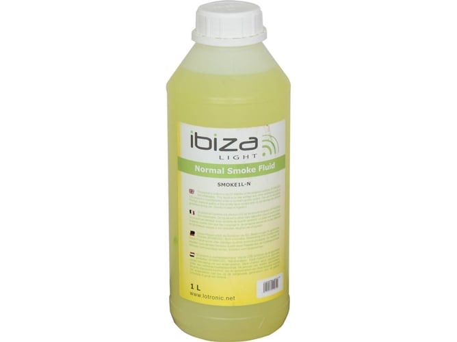 Líquido para Fumaça IBIZA Smoke (1 L) - Água Ibiza - Áudio - fumaça, líquido, ibiza, smoke