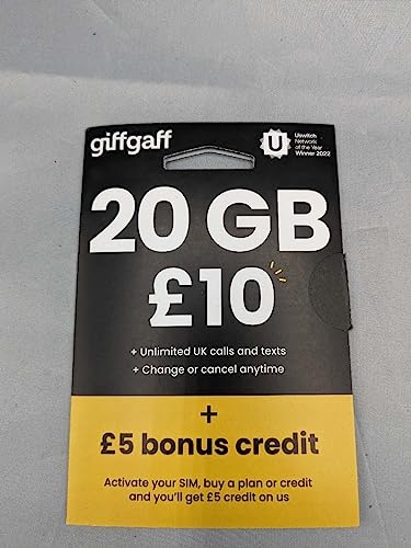 Cartão de Rede GiffGaff 4G Multi SIM (Recondicionado Como Novo) giffgaff - Acessórios para telemóveis - cartao de rede, giffgaff, 4g, multi sim, recondicionado como novo