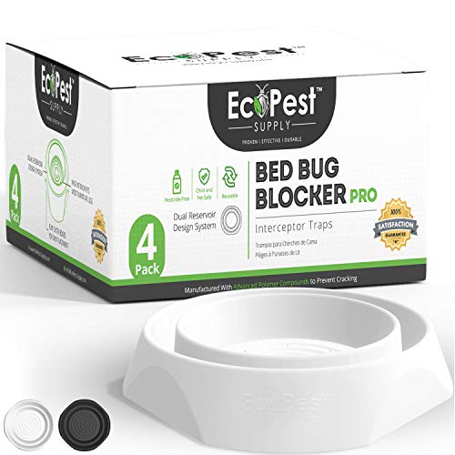Interceptores de chinche PRO BED BUG BLOCKER EcoPest Supply - Controle de pragas - chinches, proteção, interceptores