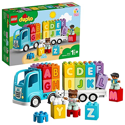 LEGO Duplo - Brinquedo de Alfabeto (Idade Mínima Recomendada: 2 anos) LEGO - Blocos de encaixe - alfabeto, 2 anos, lego duplo, brinquedo