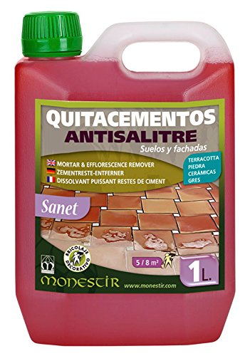 Desengraxante SANET Quita-Cementos Monestir (1 L) MONESTIR - Produtos de limpeza de piso - desengraxante, quitacemmentos, monestir