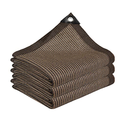 Rede de Sombras Castanha 4X7M (Recondicionado Como Novo) zhenguiwenjuyongpinjingxiaodian - Toldos e gazebos - rede, sombras, castanha, 4x7m