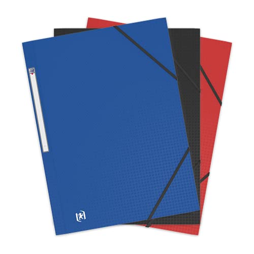 Oxford 3 bolsas de plástico Memphis 3 aberturas A4 com elastópex Hamelin - Pastas e capas de relatório - 3 bolsas, plástico, memphis, elastópex, a4, etiquetas