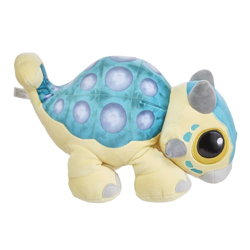 Jurassic World Plush Ankylosaurus (Idade Mínima Recomendada: 3 anos) Mattel - Animais de pelúcia - ankylosaurus, peluche, 38 cm, flexível