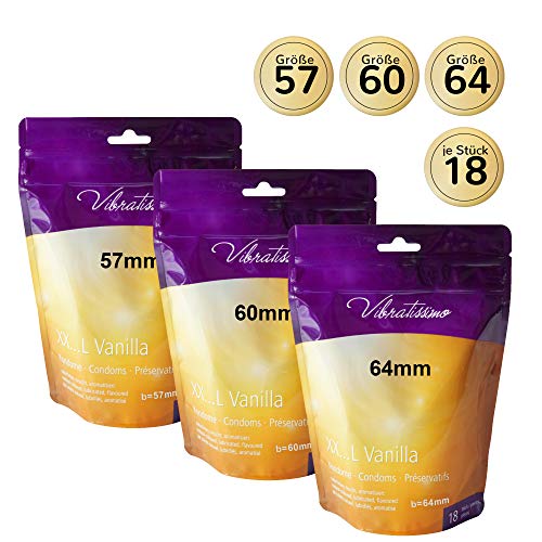 Preservativos VIBRATISSIMO Amor Mitalla Vanilla (54 un) Vibratissimo - Cuidados pessoais - preservativo, vibratissimo, amor, mitalla vanilla